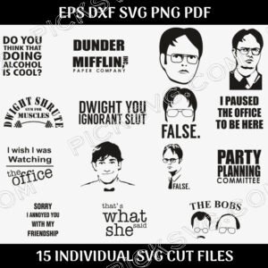 Dwight Shrute Bundle Svg