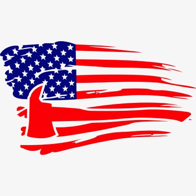 Firefighter Flag Red Line Svg Firefighter Flag Red Line Svg - Patriotic And Flags