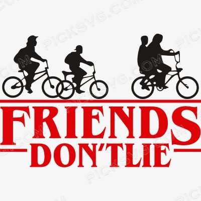 Friends Dont Lie Red Friends Dont Lie Png - Miscellaneous SVG
