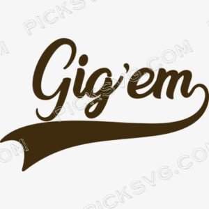 Gig Em Svg - Miscellaneous SVG