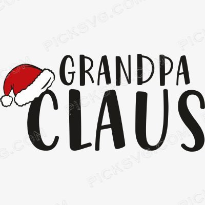 Granapa Claus Grandpa Claus Svg - Miscellaneous SVG