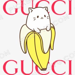 Gucci Banana Cartoon logo
