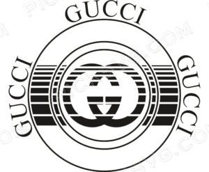 Gucci Cut Circle Svg - Fashion Brands SVG
