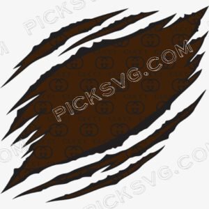 Gucci Pattern Ripped