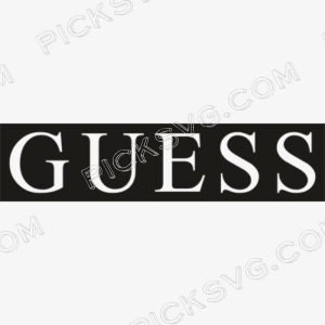 Guess Svg - Fashion Brands SVG