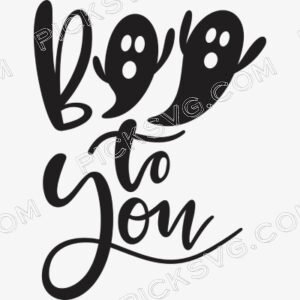 Happy Halloween Boo To You Svg - Miscellaneous SVG
