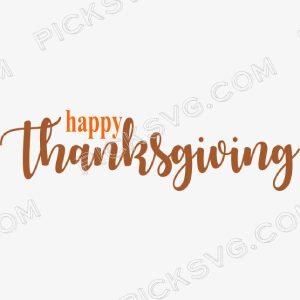 Happy Thanksgiving Letter Svg - Miscellaneous SVG