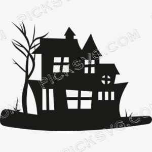 Haunted House Svg - Miscellaneous SVG
