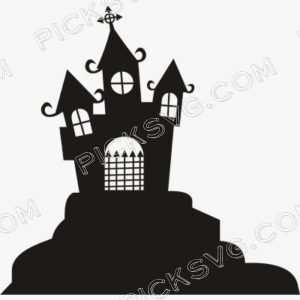 Haunted Spooky House Svg - Miscellaneous SVG