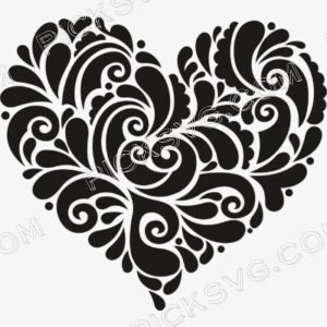 Heart Mandala Svg - Miscellaneous SVG