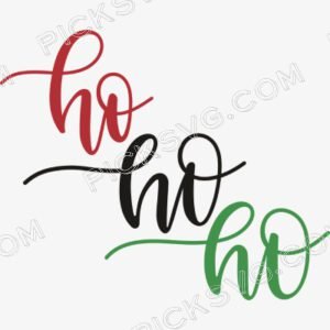 Ho Ho Ho Christmas Svg - Miscellaneous SVG