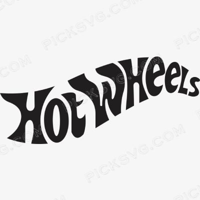 Hot Wheels Black Hot Wheels Black Svg - Motor logos SVG