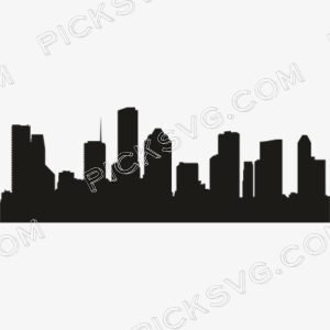 Houston Tower Svg - Sports Logos