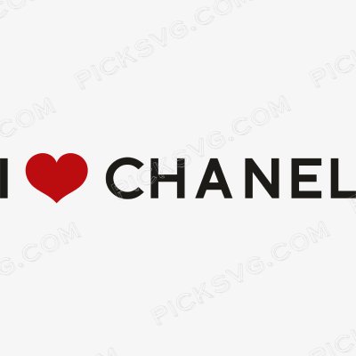 I Love Chanel Svg I Love Chanel Svg - Chanel Logos Svg