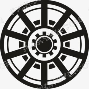 Iron Man Arc Reactor Core Avengers Logo Svg - Miscellaneous SVG