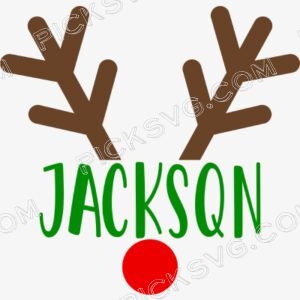 Jackson Reindeer Frame Svg - Miscellaneous SVG