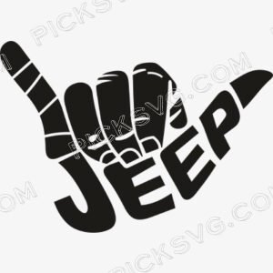 Jeep Wave Decal Sticker