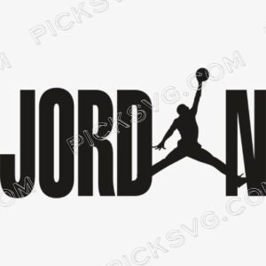 Jordan Letter Player Svg - Sports Logos