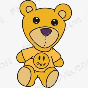 Justin Bieber Drew Teddy Svg - Brands Logos SVG