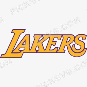 Lakers Letter Svg - Sports Logos