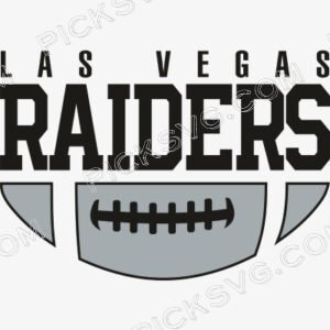 Las Vegas Raiders Ball Svg - Sports Logos