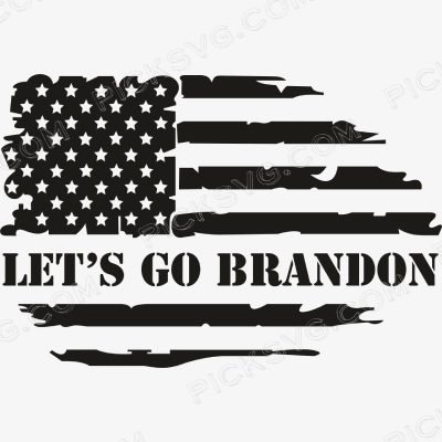 Lets Go Brandon Drip Us Flag Black Lets Go Brandon Drip Us Flag Black Svg - Patriotic And Flags