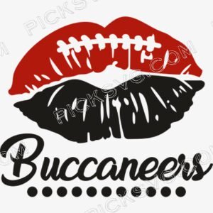Lips Buccaneers Svg - Sports Logos