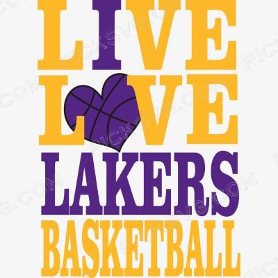 Live Love Lakers Basketball Live Love Lakers Basketball Svg - Sports Logos