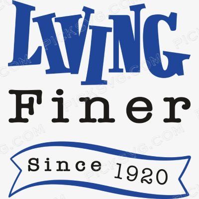 Living Finer Since 1920 Living Finer Since 1920 Svg - Zeta phi beta Svg