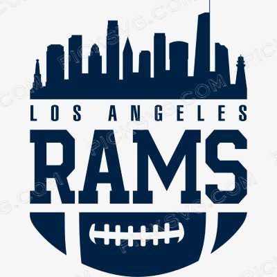 Los Angeles Rams Tower Svg - Sports Logos