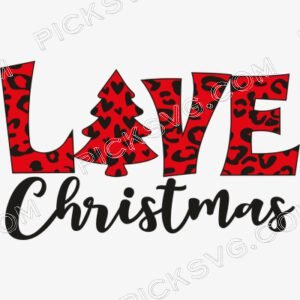 Love Christmas Svg - Miscellaneous SVG