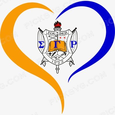 Love Sigma Gamma Rho Crest svg Heart Love Sigma Gamma Rho Crest Svg - Fraternity Sorority