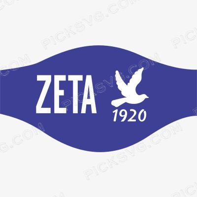 MASK ZETA Mask Zeta Svg - Fraternity Sorority