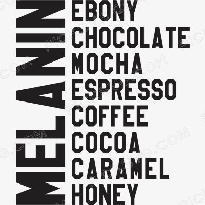 MELANIN TEE Melanin Tee Svg - Miscellaneous SVG