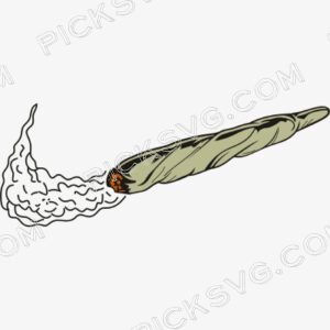 Marijuana Cigarette Logo Svg - Miscellaneous SVG
