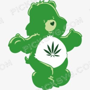 Marijuana Leaf Bear Svg - Miscellaneous SVG