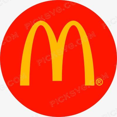 McDonalds M Circle McDonalds M Circle Svg - Brands Logos SVG