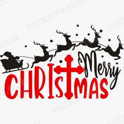 Merry Christmas Santa Merry Christmas Santa Svg - Miscellaneous SVG
