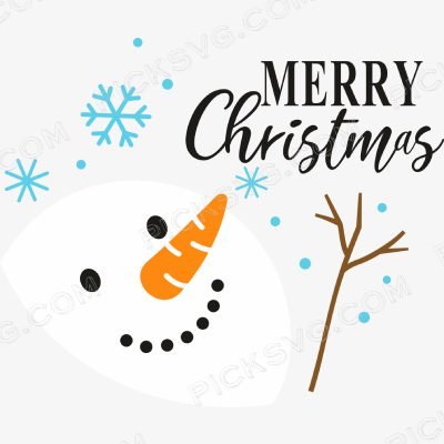 Merry Christmas Snowman Merry Christmas Snowman Svg - Miscellaneous SVG