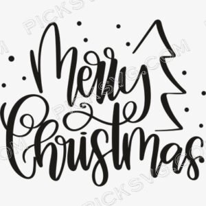 Merry Christmas With Tree