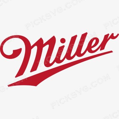 Miller Letter Miller Letter Svg - Brands Logos SVG
