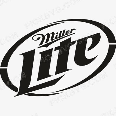 Miller Lite 1 Miller Lite Svg - Brands Logos SVG