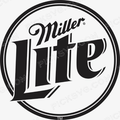 Miller Lite Circle Miller Lite Circle Svg - Brands Logos SVG