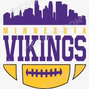 Minnesota Vikings Tower Svg - Sports Logos