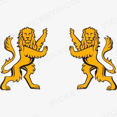Modelo Lion Svg