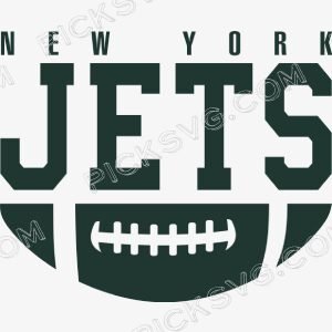 New York Jets Ball Svg - Sports Logos