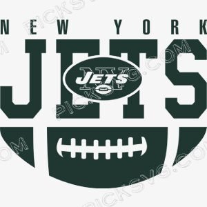 New York Jets Ball Logo Svg - Sports Logos