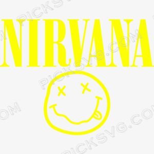 Nirvana Yellow Svg - Miscellaneous SVG