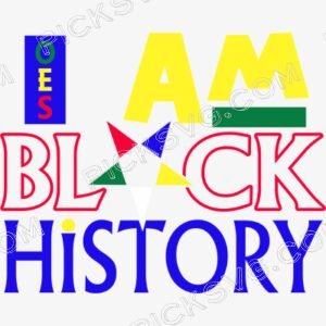OES Order of Eastern Star I Am Black History Svg - Fraternity Sorority