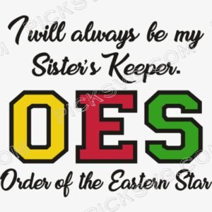 OES Order of the Eastern Star Sisters Keeper